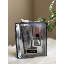 Victoria's Secret VS HIM PLATINUM .25 OZ & LOTION 3.4 OZ Two Piece Gift Box Set
