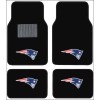 NEW ENGLAND PATRIOTS 4pc CARPET FLOOR MAT / SUNSHADE /2pc