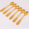 Coffee Spoon Holder Elegant Swan Shaped Alloy Mirror Polish Rich