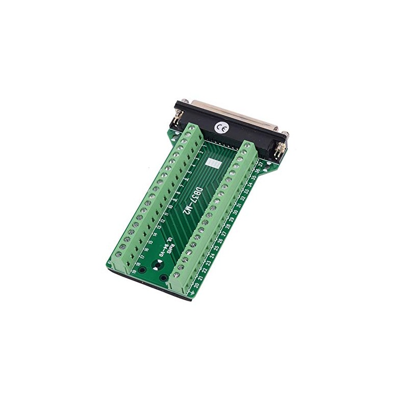 euroharry DB37 Female D-SUB 2Row 37Pin Breakout Connector
