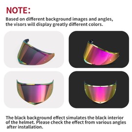 psler Helmet Visor for K6 K6s - K6 K6 s Visor Helmet Face Shield Helmet Accessories Replacement for K6 K6s,Deep Rose Red