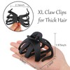 ATODEN Hair Clips Claw Clips for Thick Hair 5Pcs Large