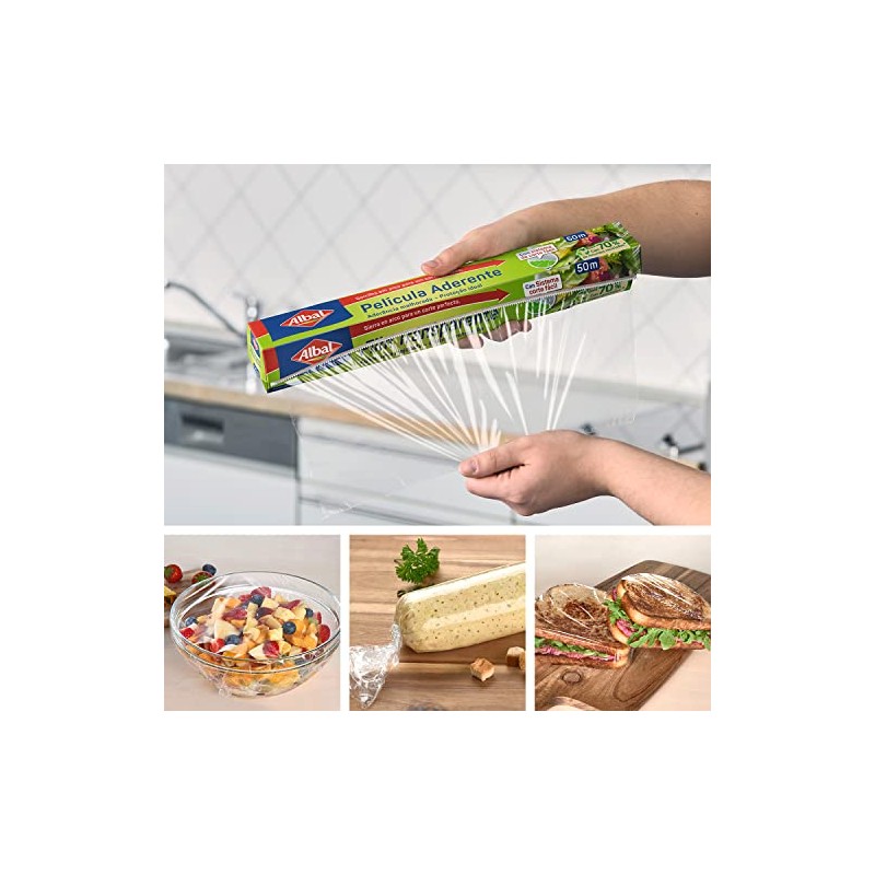 ALBAL Transparent film, pack of 1 (1 x 200 g)