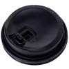 Sunup CRU2850BK 9 Oz Cardboard Cup Lids [Lift Up Lid