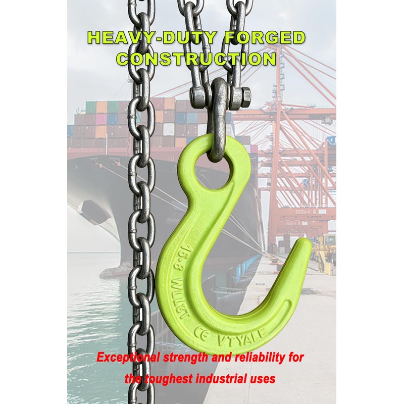YANBORUI Heavy Duty Weight Large Opening Lifting hooks2 Pack 17636