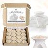 Fluffy Towels Wax Melts: 16 pcs Heart Shaped Melts Scented