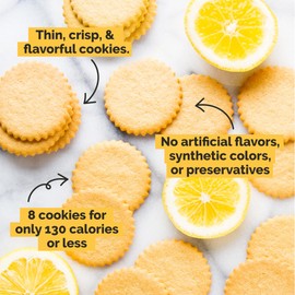 NEW! Dewey's Bakery Complete Cookie Collection | Meyer Lemon, Brownie Crisp, Triple Ginger, Vanilla Bean, Dark Chocolate Mint Cookies, Key Lime Moravian Cookie Thins| 9 oz (Pack of 6)