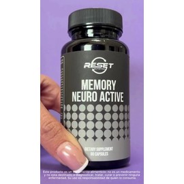 Reset Nutrition Memory Neuro Nootrópico Memoria Enfoque 60c                                                                                           