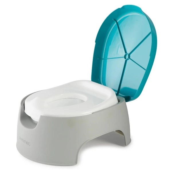 Summer 3-in-1 Train with Me Potty Training Toilet, Seat Topper