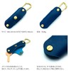 Agility affa "Pick" Key Case, Leather, Simple, Nasukan, Small, Mini,