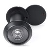 Door Viewer Wide Angle, Door Viewer Peephole, Solid Brass Body and Wide Angle HD Glass Lens, 220 Degree Viewing Angle, Hole Diameter 14 mm (Black)