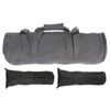 Adjustable Fitness Sandbags Canvas WeightBearing Training Bag for Garden Training(Gray