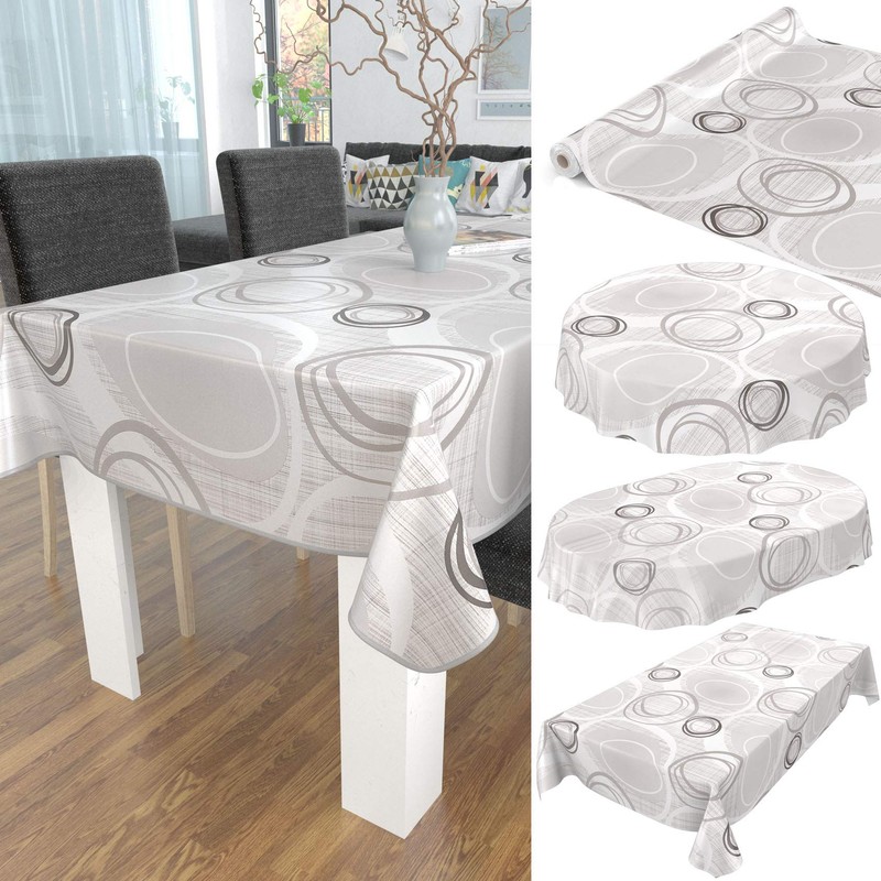 Anro Washable Oilcloth, Wax Tablecloth