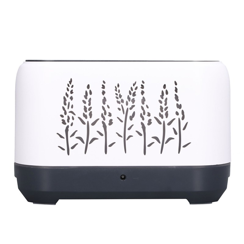 Humidifier 200ml White Hollow Flame Ultrasonic Atomization Silent Aroma Diffuser