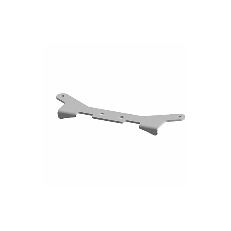 Polaris Snowmobile Bumper/Pipe Bracket, Front, Black, Genuine OEM Part 5263715-329,