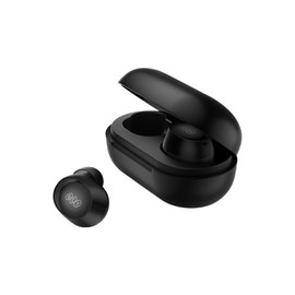 QCY AilyBuds Lite ENC Noise Cancelling Bluetooth 5.3 Wireless Headphones - Black