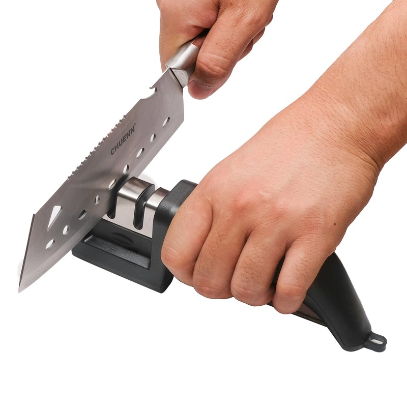 Knife Sharpener - Diamond Knife Sharpening Tools for Straight and