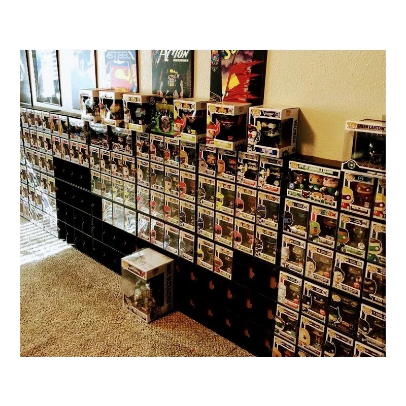 Funko Pop display case by Mk Kubbies TWO PACK... holds