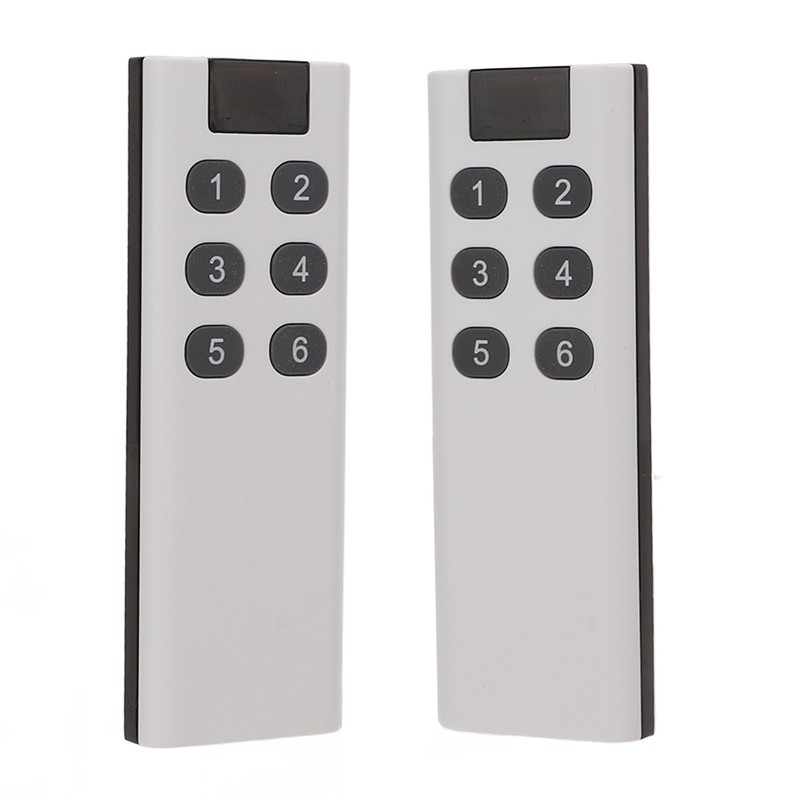433MHz Remote Control 6 Keys 100 Meters High Sensitivity Fashionable