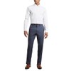 Kenneth Cole Reaction Men's Stretch Modern-Fit Flat-Front Pant, Navy, 34W