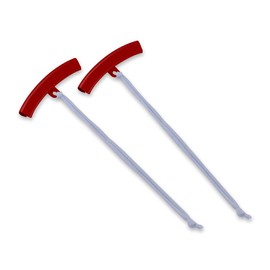 Proto Maintenance PGR0005 Rim Protectors Red 2 Set Thick Motorcycle Tire Replacement