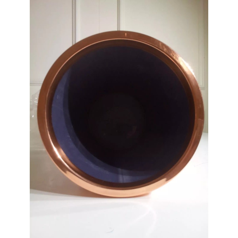 Vintage (New in Box) Solid Copper Wine Bottle Cooler Brass