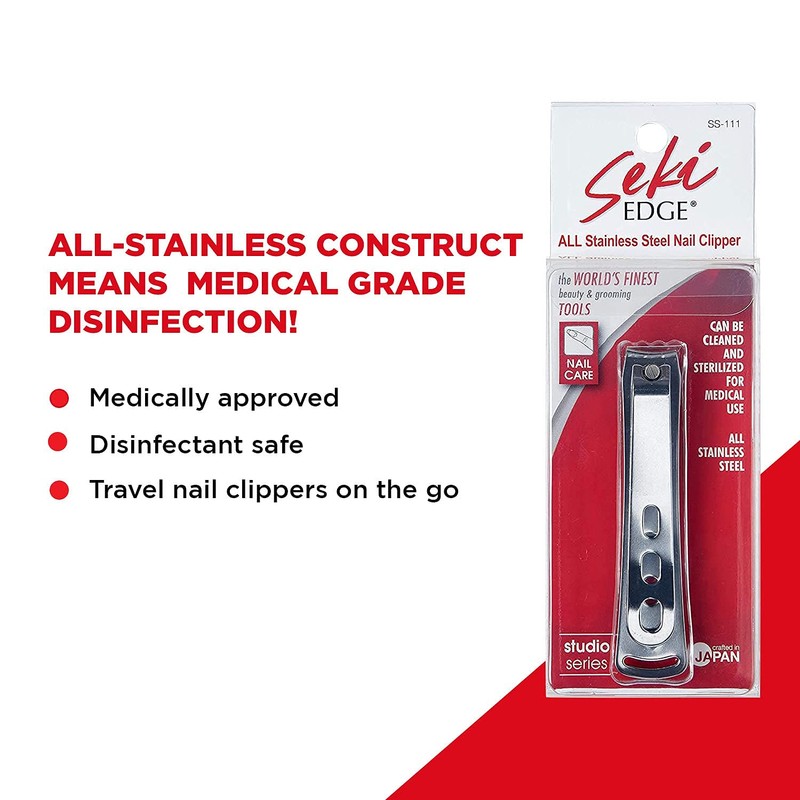 Seki EDGE Seki Edge Stainless Steel Nail Clippers (SS-111)