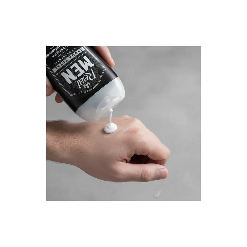 Crema Corporal Real Men Total 400 Ml Cuerpo, Cara Y