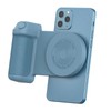 Magnetic Camera Handle Bluetooth Bracket - Color: Blue
