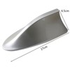 2 Pack Universal Shark Fin Car Roof Antennas with AM/FM