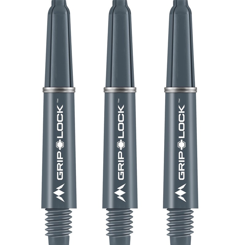 Mission Darts S1090 GripLock Durable Nylon Shafts, Short Dart Stems,