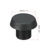 PATIKIL Billiard Cue Bottom Cover, Billiard Cue Rubber Plug Billiard