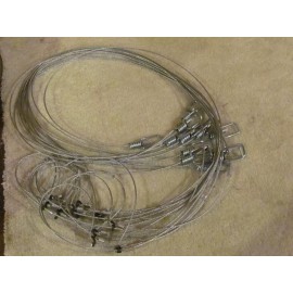 fox pro snares 1 DOZEN 42" Micro LOCK  SNARES   TRAPS,TRAPPING fox, coyote,raccoon NEW SALE