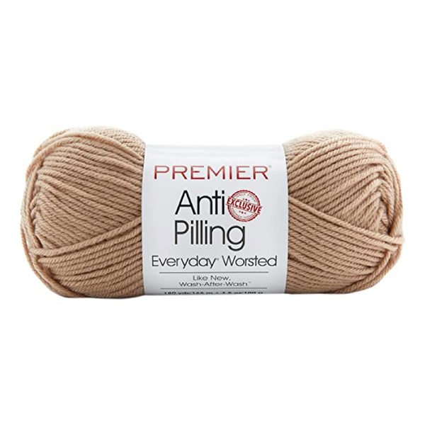 Premier Yarns Anti-Pilling Everyday Worsted Yarn, Soft Acrylic Yarn, Ideal