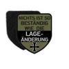 Copytec Patch "Nichts ist so beständig wie die Lageänderung Bundeswehr"