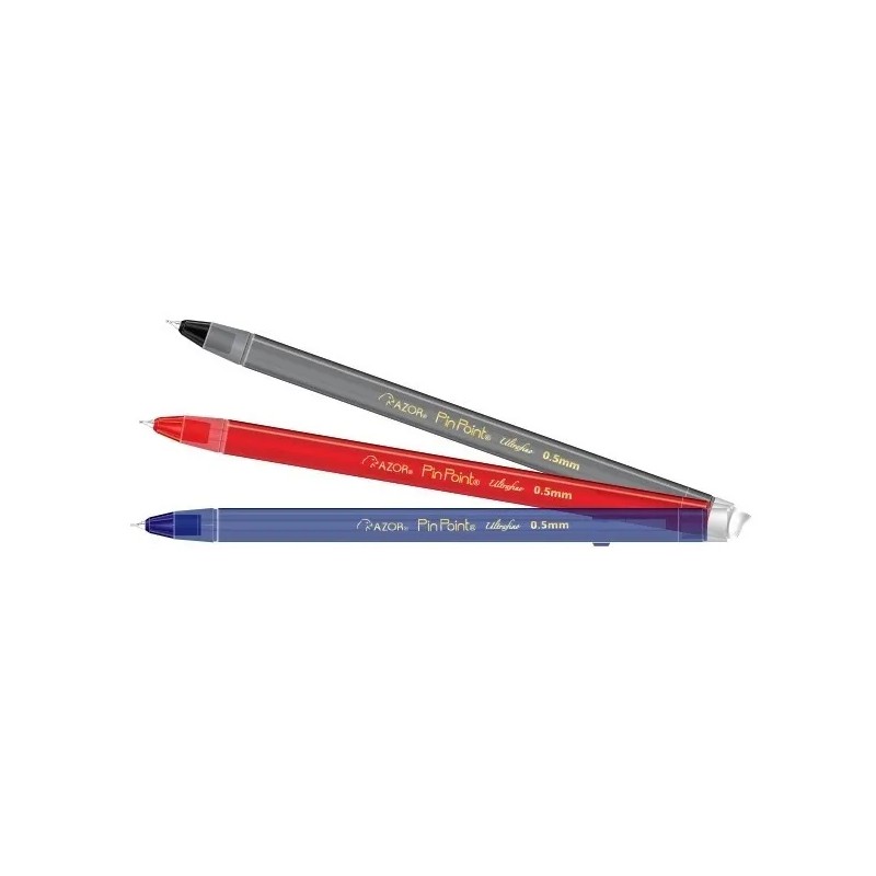 Kit Plumas Lapiceros Azor Pin Point Punto Ultrafino 36 Pzs