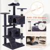 Sweetcrispy 54-Inch Cat Tree Tower – Multi-Level with Sisal Scratching