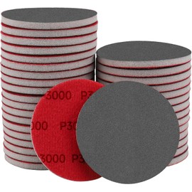 Shineboc 20 Pcs Grit Sanding Sponge Set,3 x 0.2 Inch 3000 Grit Flexible Foam Filled Sanding Pad,Wet And Dry Blocks Sandpapers Sheets for Wood & Metal,Railings,Furniture Polishing.