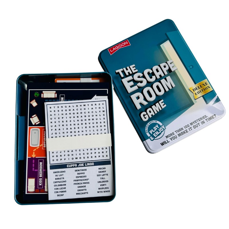 The Escape Room Mystery Game Large Deluxe Game in a