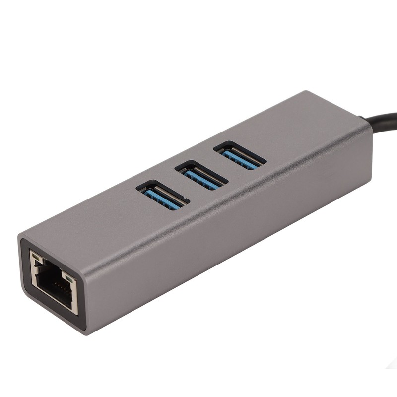 USB C Hub USB C to RJ45 Adapter 5Gbps Plug
