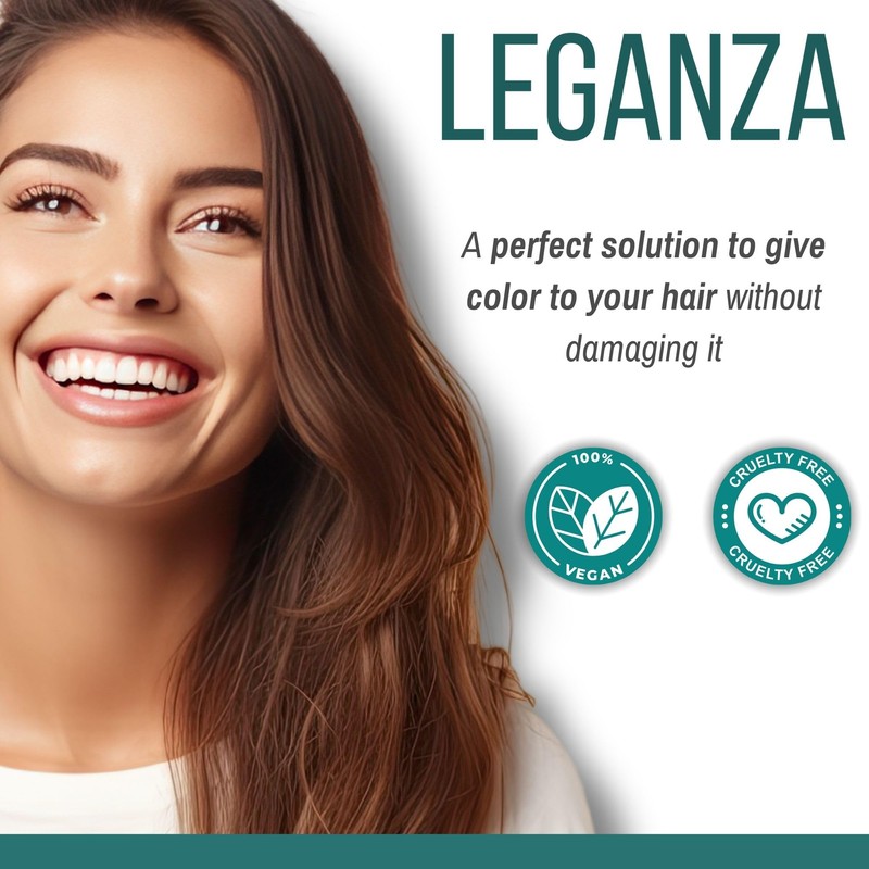 Leganza Hair Coloring Conditioner Natural Balm Color Café Latte Nº