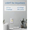VIBELITE Closet Light, Battery Operated Switch Light, Tap Light, Touch,