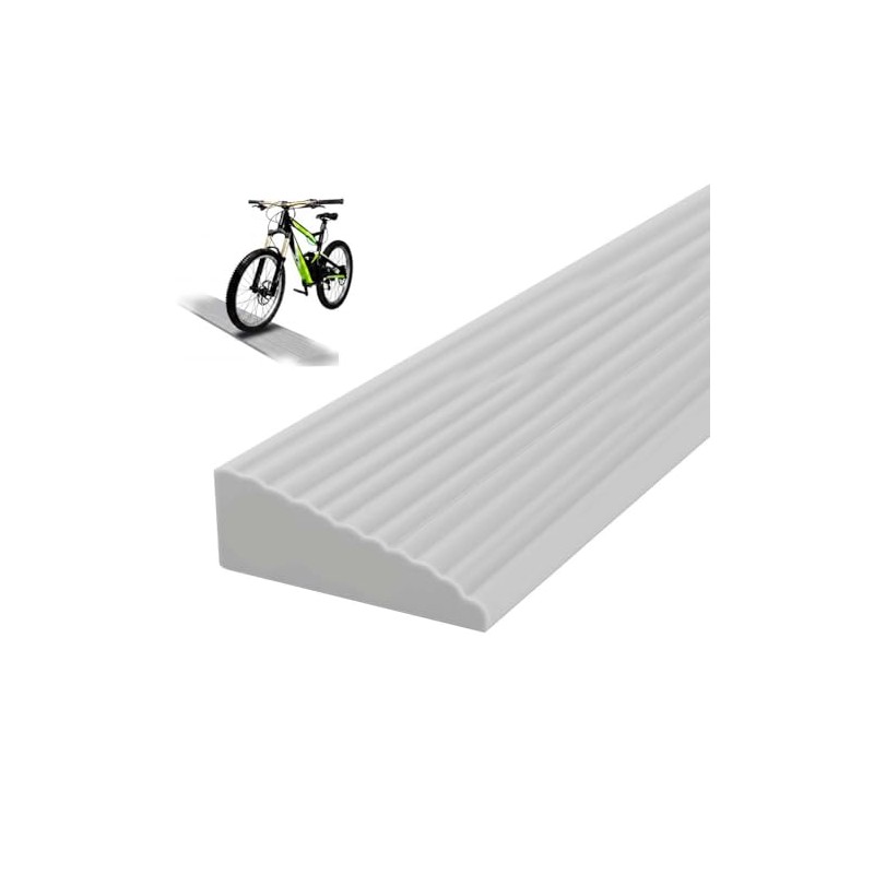 OSDUE Threshold Ramps Anti-Slip Door Ramp (Gray, 8cm x 2cm