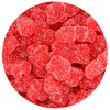 Red Gummy Bears Sugared, 1.3 Pound Resealable Bag, Red Candy,