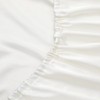 Twin Extra Long Silk Satin Fitted Sheet, Soft Deep Pocket