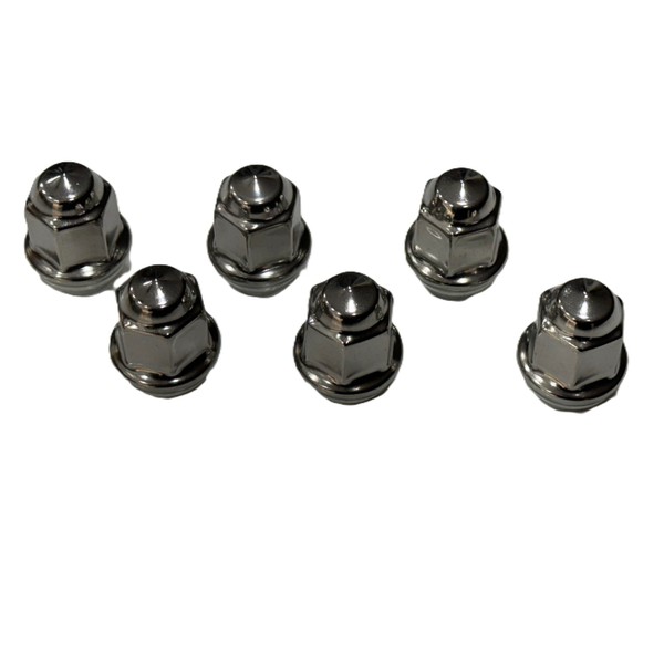 eCustomrim 2-Pack Trailer Wheel Lug and Cap Sets - Stainless