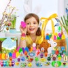 XIMISHOP 60PACK Pre Filled Easter Eggs with Party Favors Assortment