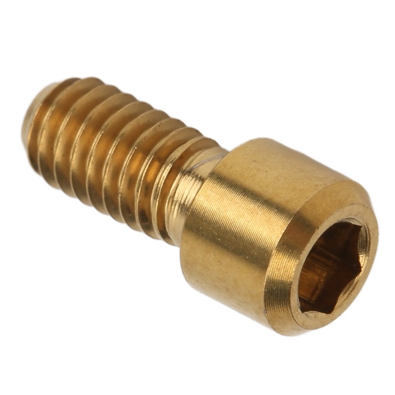 RISK 8Pcs Mountain Bike Pedal Bolts Titanium Alloy Anti Slip