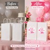Sweet 16 Birthday Favor Stickers: 120 Paper Round Labels