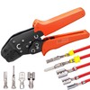 Twidec/Wire Crimping Pliers 26-16AMG Wire Crimping Tools with Ratchet,Manual Crimp